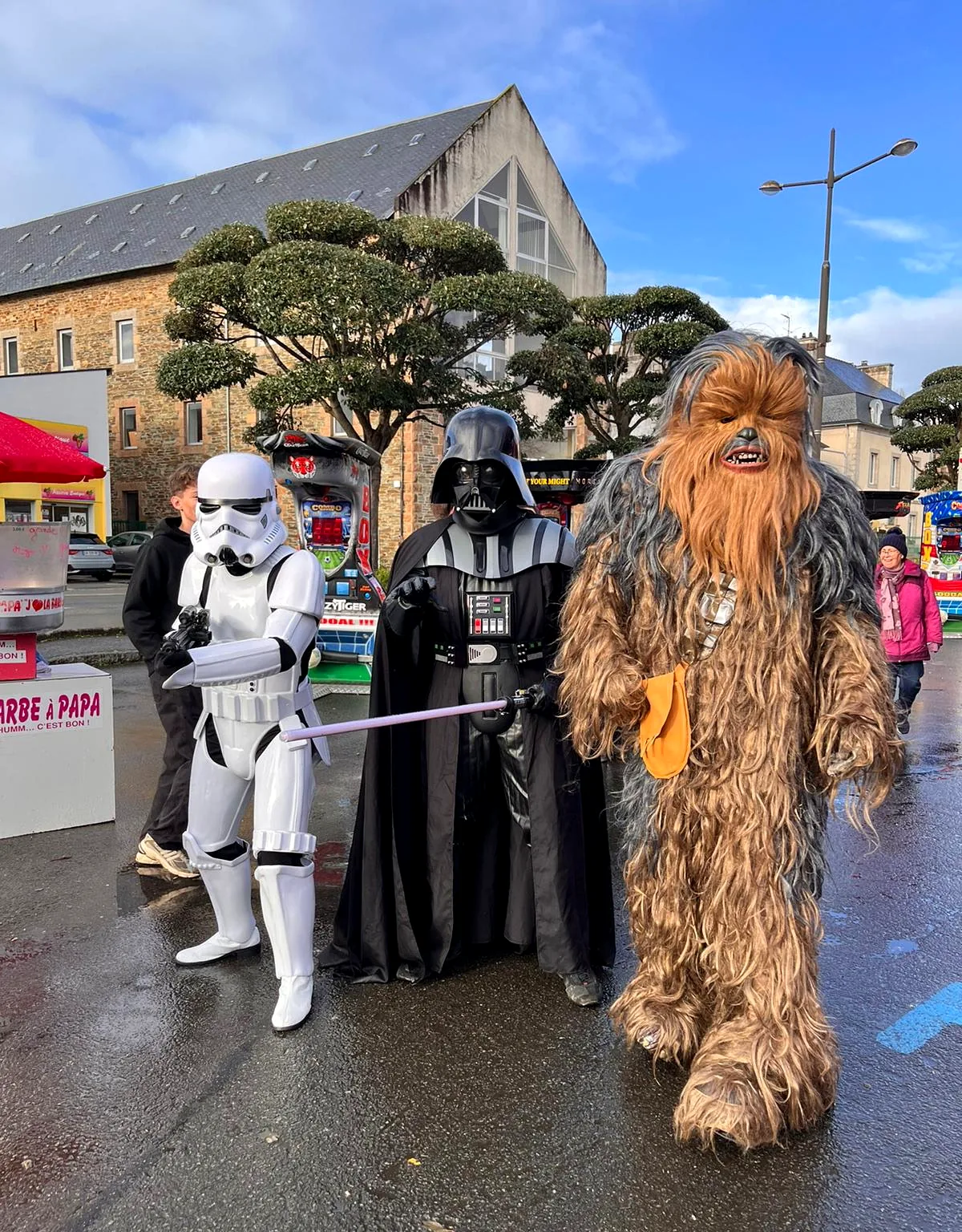 Parade Star Wars en centre-ville